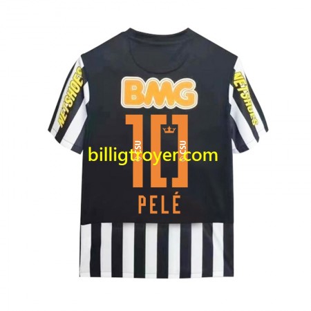 Billige Fotballdrakter Santos PELE 10 Retro Bortedraktsett 2011-2012 Kortermet